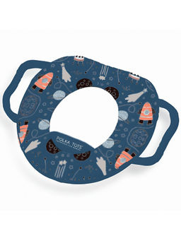 Polka Tots - Hop Pop Potty Seat For Your Baby Kid For Your Baby Kid - Blue