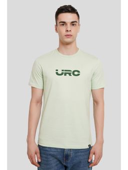 UNDERRATED CLUB - Green Vibes Only Pastel Green Regular Fit T-shirt