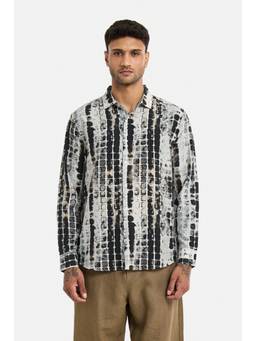Snitch - Black Full Sleeves Regular Casual Shirt for Men