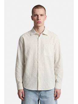 Snitch - Off-White Full Sleeves Regular Casual Shirt for Men