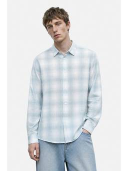 Snitch - Light Blue Full Sleeves Regular Casual Shirt for Men