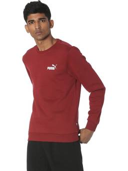 Puma - Ess Logo Crew Sweatshirt Fl Rhubarb