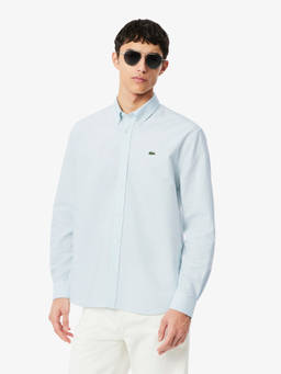 Lacoste - Blue Regular Fit Oxford Shirt