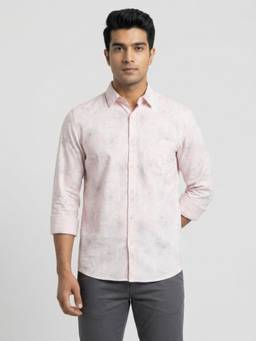Spykar - Men Pink Regular Fit Shirt
