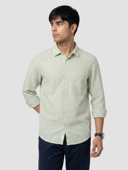 Spykar - Men Green Regular Fit Shirt