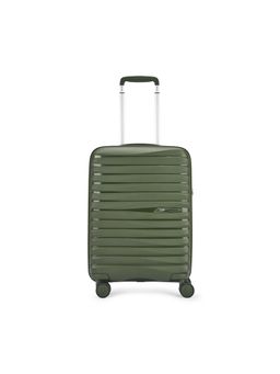 Skybags - Flot Green Hard Luggage 8-Wheel Suitcase Cabin Trolley Bags