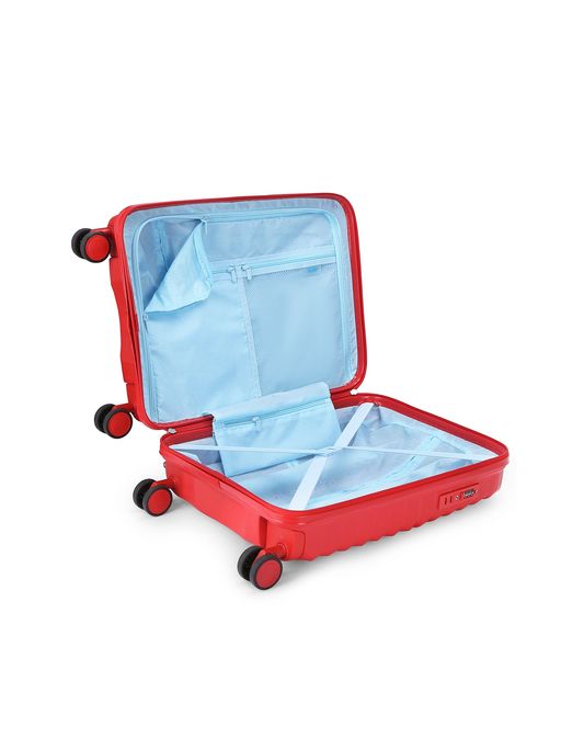 Buy Skybags Flot Red Hard Luggage 8-Wheel Suitcase Cabin Trolley