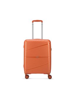 Skybags - Skylite Orange Hard Luggage 8-Wheel Suitcase Cabin Trolley Bags