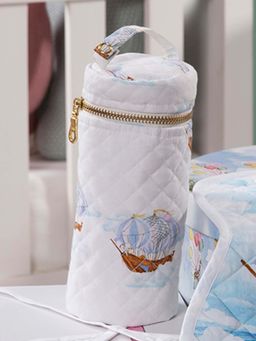 THE BABY TRUNK - Kids 100% Egyptian Cotton Ele's Expedition Bottle Cover- Large