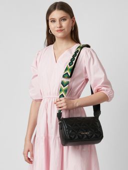Caprese - Elyna Medium Black Crossbody Bag (M)