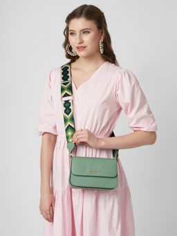 Caprese - Yona Medium Light Green Crossbody Bag (M)