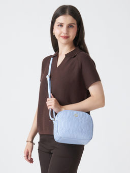 Caprese - Bubble Medium Blue Sling Bag (M)