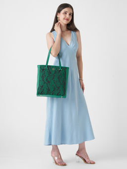 Caprese - Nora Large Green Tote Bag (L)
