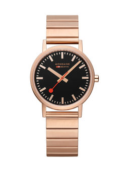 Mondaine - Classic Analog Dial Colour Black Unisex Watch - A660.30314.16SBR