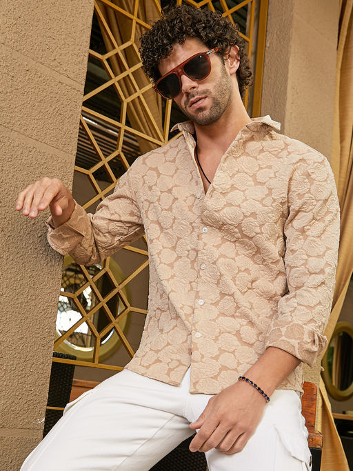 mens camel dress shirt Gili's - Corduroy Shirt