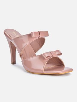VALIOSAA - Pink Solid-Plain Heels