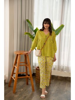 EKOHUM - Yellow Co-Ord (Set of 2)