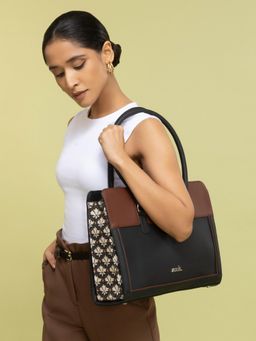 Zouk - Bidri Kaiser Hand Office Bag - Multi-Color
