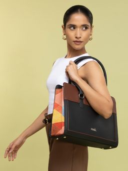 Zouk - GeoOptics Hand Office Bag - Multi-Color