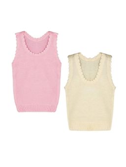 Knitco - Boys Multi-Color Round Neck Sweater (Pack of 2)