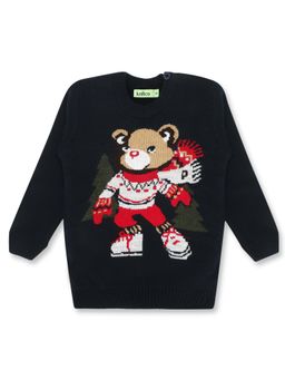 Knitco - Boys Multi-Color Round Neck Sweater