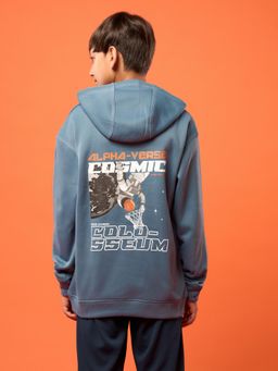 Technosport - Boys Blue Hooded Hoodies