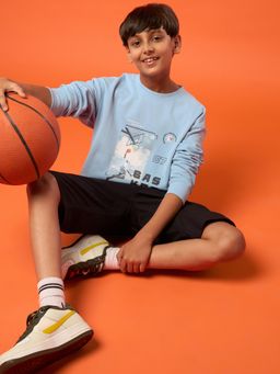 Technosport - Boys Blue Round Neck Sweatshirt