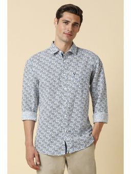 Allen Solly - Men Multi Slim Fit Print Full Sleeves Casual Shirt