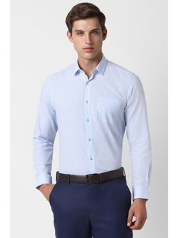 Peter England - Men Blue Slim Fit Formal Shirt