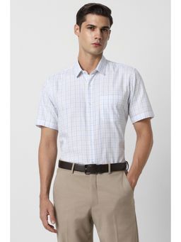 Peter England - Men White Regular Fit Formal Shirt