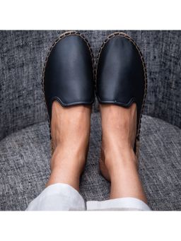PARI PARI - Black Midnight Mule Flats