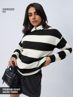 The Souled Store - Tss Originals Monochrome Women Full Sleeve T-shirt