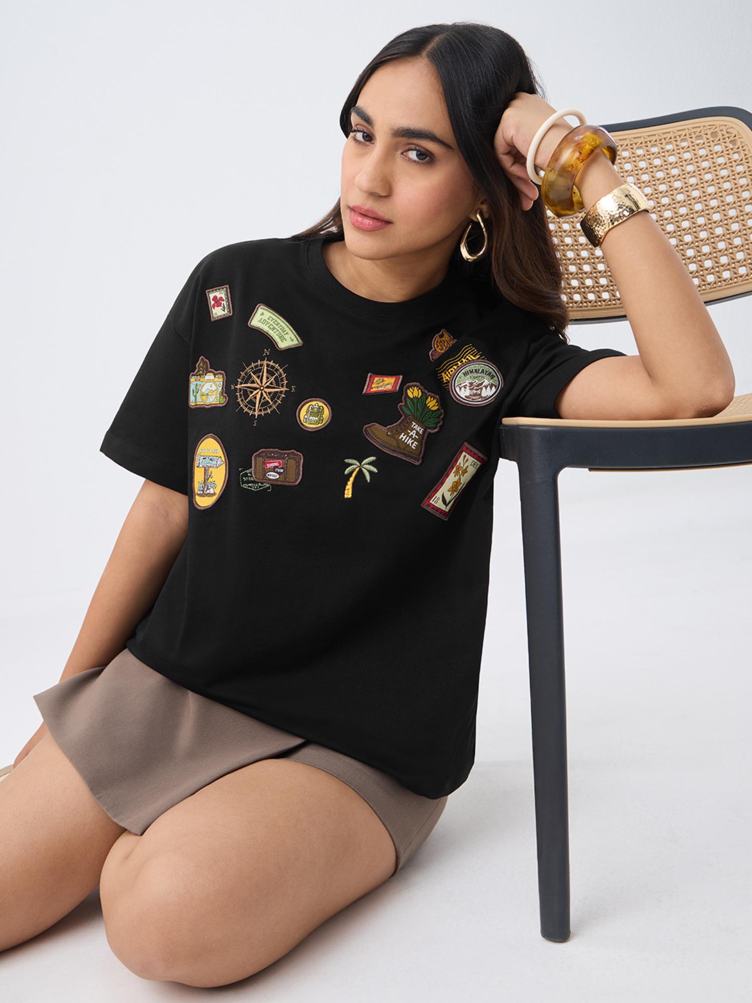 Tss Originals Travel Stamp Women Oversized T-shirt-image-47