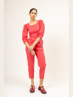 Doodlage - Thora Pink Jumpsuit