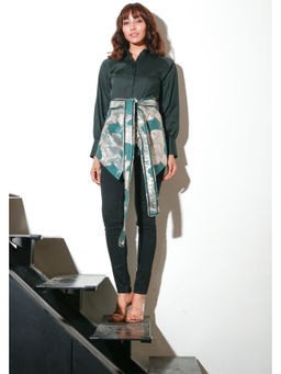 Echke - Green Cotton Top