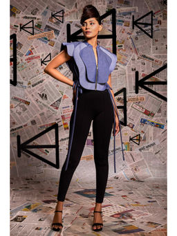 Echke - Blue Denim Top