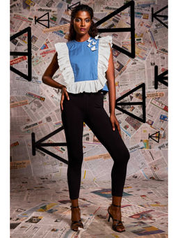 Echke - Blue Cotton Top