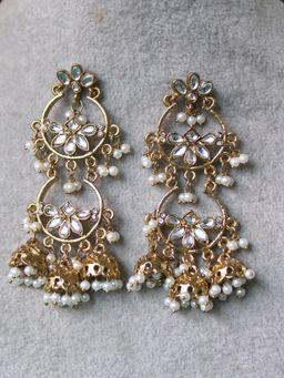Spring Soul - Noor Gold-Tone Earrings