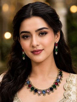 RUNORAA - Crown Stone Collection Jewellery Set