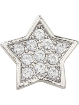 Crocs - Silver Star White Jibbitz Charm for Clogs