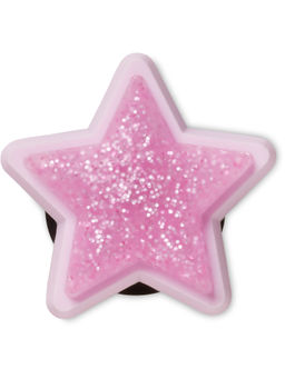 Crocs - Tiny Glitter Star Pink Jibbitz Charm for Clogs