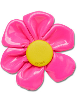 Crocs - Oversized Large Pink Flower Multi-Color Jibbitz Charm for Clogs
