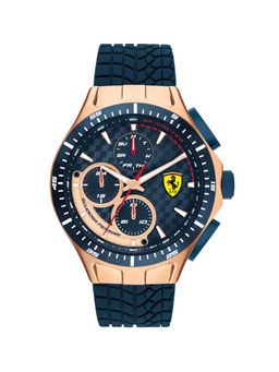 Scuderia Ferrari - RACE DAY Multifunction Blue Round Dial Men's Watch - 0830859