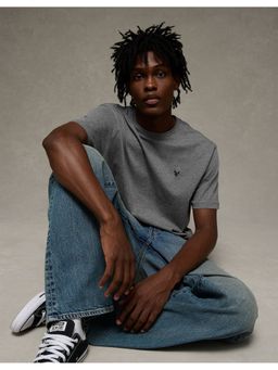 American Eagle - Grey Lightweight Icon T-Shirt