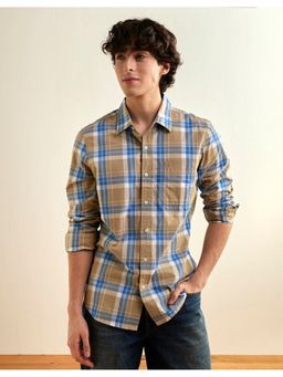 American Eagle - Slim Fit Poplin Button-Up Shirt