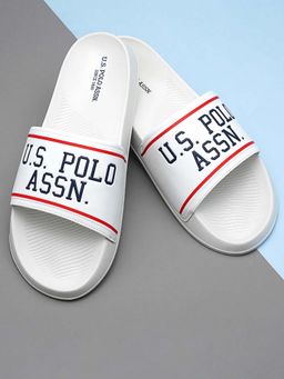 U.S. POLO ASSN. - Men Torres 5.0 Off White Sliders