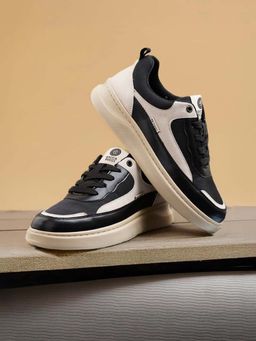 Bacca Bucci - Vibe-Step Men's Low Top Black Sneakers