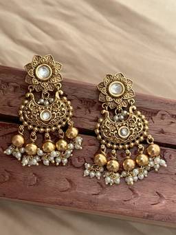 AVSA JEWELS - Multi-Color Satya Antique Earrings