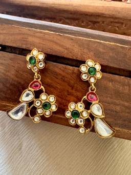 AVSA JEWELS - Multi-Color Lilliet Bird Earrings
