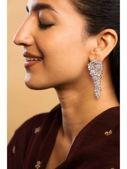 AVSA JEWELS - White Dreamland Zircon Earrings